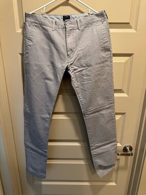 J. Crew Light Gray Men's Classic Chinos